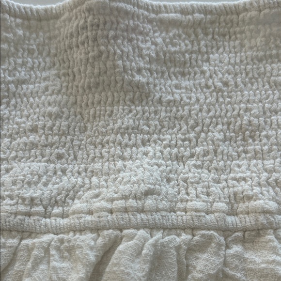 Edikted White Ruffled Strapless Tube Top - Picture 2 of 4